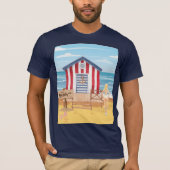 Strandladie T-Shirt (Vorderseite)