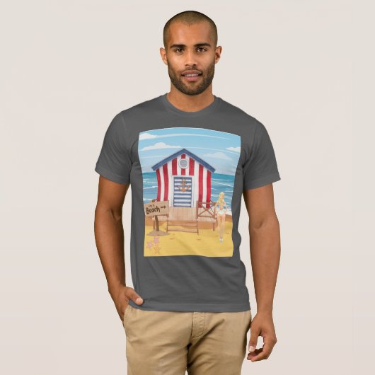 Strandladie T-Shirt (Vorne ganz)