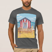 Strandladie T-Shirt (Vorderseite)