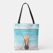 Strandladie Tasche (Rückseite)