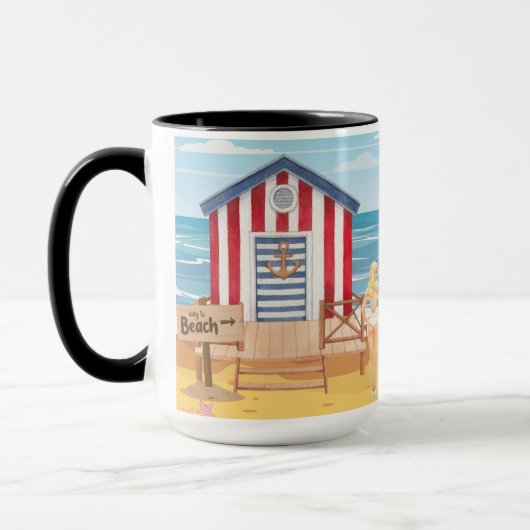 Strandladie Tasse (Links)