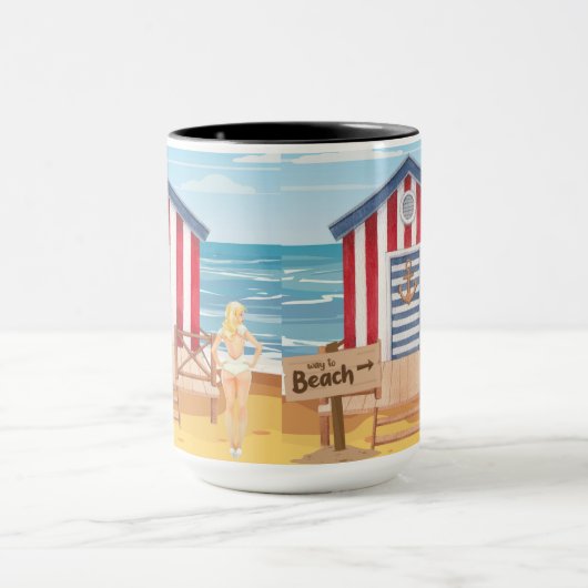 Strandladie Tasse (Zentrum)