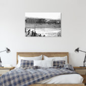 Strandlandschaft am Meer, Oregon Fotografie Leinwanddruck (Insitu (Schlafzimmer))