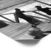 Strandlandschaft am Meer, Oregon Fotografie Poster (Ecke)