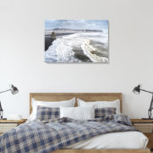 Strandlandschaft im Winter Leinwanddruck (Insitu (Schlafzimmer))