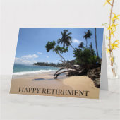 Strandlandschaft Karte (Gelbe Blume)