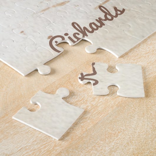 Strandlandschaft mit Sailboote Wasserfarbe Puzzle (Seite)