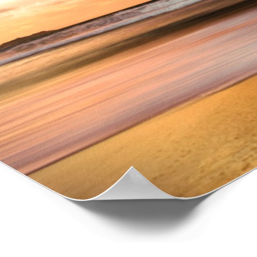 Strandlandschaft Poster (Ecke)