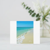 Strandlandschaft Postkarte (Stehend Vorderseite)