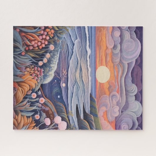 Strandlandschaft Puzzle (Horizontal)