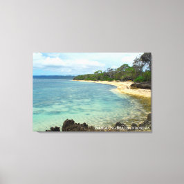 Strandlandschaft Reise Szenerie Foto Indonesien Leinwanddruck