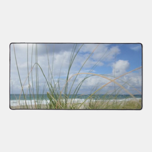 Strandlandschaft Seagras fotografische Küstenlands Schreibtischunterlage (Vorderseite)