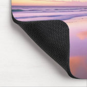 Strandlandschaft Tropical Sunset Dusk Ruhige Lage Mousepad (Ecke)