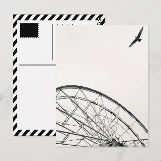 Strandlaufrad Postkarte (Vorne/Hinten)