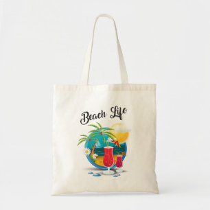 Strandleben Budget-Tasche Tragetasche