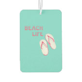 Strandleben Flip Flops Autolufterfrischer (Rückseite)