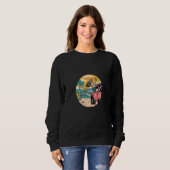 Strandleben Sommerzeit Sweatshirt (Vorne ganz)