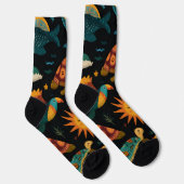Strandlebens-Tier-Crew-Socken-Geschenk Socken (Rechts)
