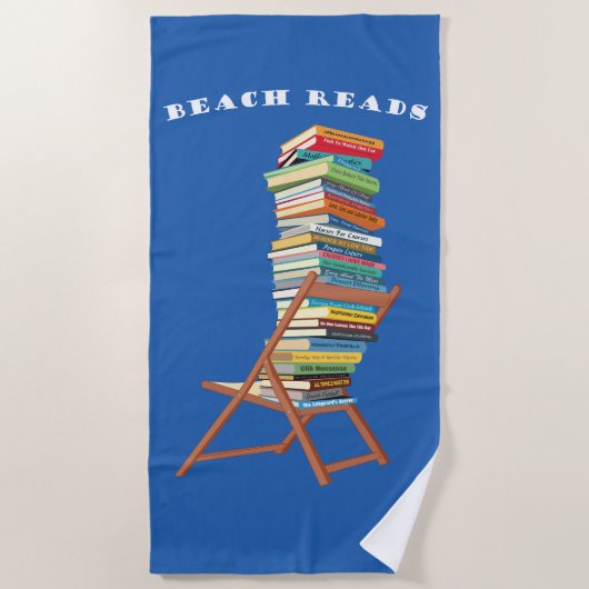 Strandlektüre Strandtuch (Vorderseite)