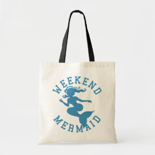 Strandliebendes Wochenende Meerjungfrau Tragetasche