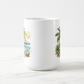 Strandliebhaber Grosser Morphing Verwandlungstasse (Zentrum)