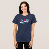 Strandliebhaber Tri-Blend shirt (Vorderseite voll)