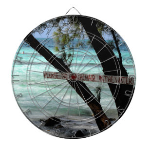 Strandliegen Rum Point Grand Cayman Dartscheibe