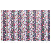 Strandliegen und blaue weiße Streifen Stoff (Fat Quarter (45,7 x 55,9 cm))
