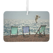 Strandliegen und Seagull Autolufterfrischer (Rückseite)