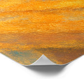 StrandLimonade - Pastellfarben Stillleben Poster (Ecke)