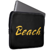 Strandmarke Laptopschutzhülle (Vorne Rechts)