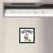 Strandmonkey-Shirts und Geschenke Magnet (In Situ (Geschirrspüler))