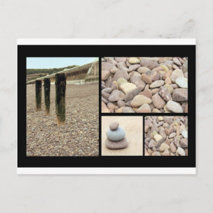 Strandmontage Postkarte