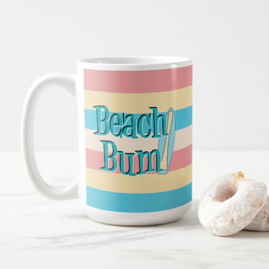 Strandmuffel 15 oz. Tasse (Mit Donut)