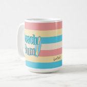 Strandmuffel 15 oz. Tasse (Vorderseite Links)