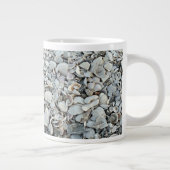 Strandmuschel Küstenbecher Jumbo-Tasse (Rechts)