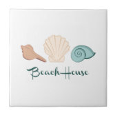 Strandmuscheln Fliese (Vorderseite)