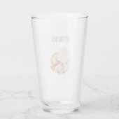 Strandmuscheln Glas (Rückseite)