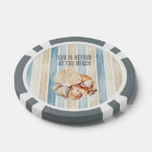 Strandmuscheln Pokerchips (Einzeln)