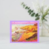 Strandmusik Postkarte (Stehend Vorderseite)