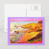 Strandmusik Postkarte (Vorne/Hinten)