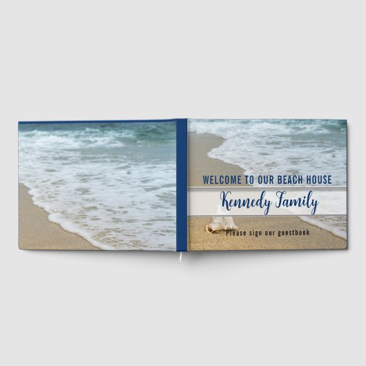 Strandnachbarschaftshaus Blue Willkommen Gästebuch (Voll)