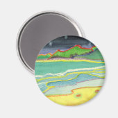 Strandnacht Magnet (Vorderseite/Rückseite)