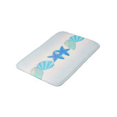 Strandnägel, künstliche Seesterne Badematte (Schrägansicht)