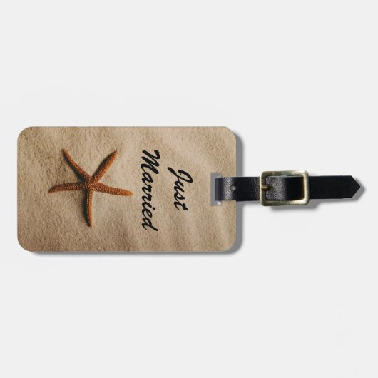 Strandnähe Gepäckanhänger (Vorderseite horizontal)