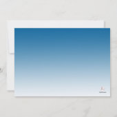 Strandnahe Party Einladung (Rückseite)