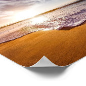Strandnähe Poster (Ecke)