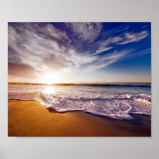 Strandnähe Poster (Vorne)
