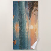 Strandnähe Strandtuch (Vorderseite)