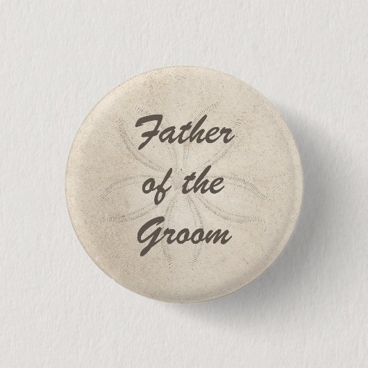 Strandnähe Vater der Groom-Taste Button (Vorderseite)